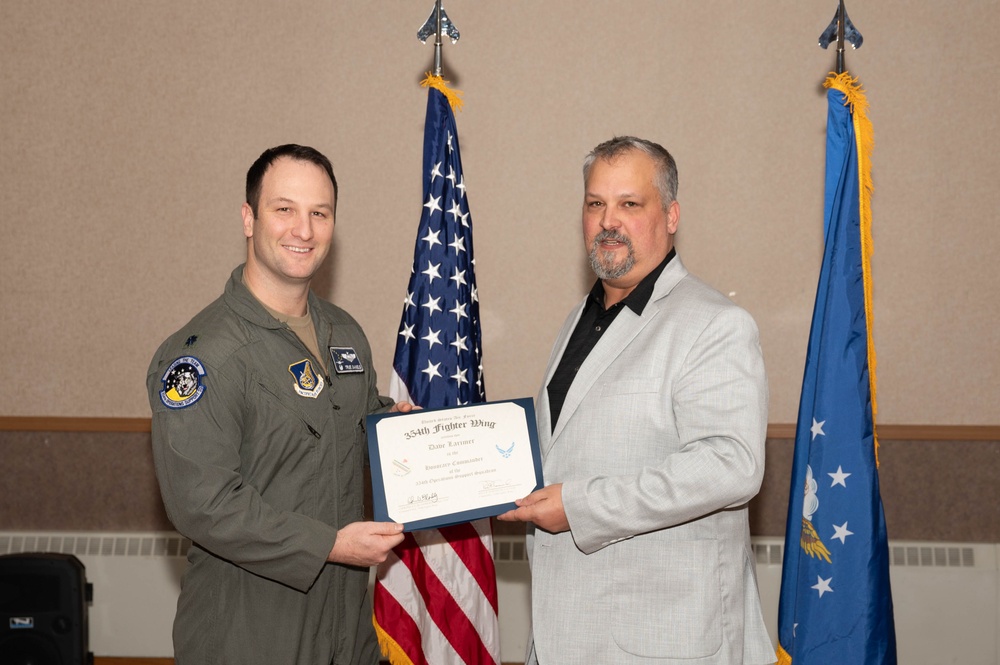 354th FW welcomes newly appointed honorary commanders