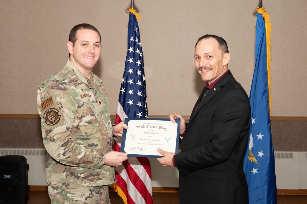 354th FW welcomes newly appointed honorary commanders