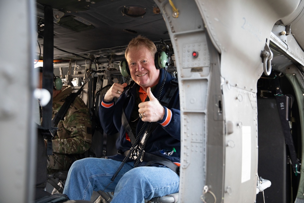 Karl Mecklenburg visits Wyoming Army National Guard armories