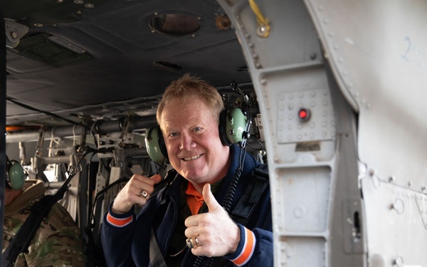 Karl Mecklenburg visits Wyoming Army National Guard armories