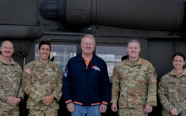 Karl Mecklenburg visits Wyoming Army National Guard armories