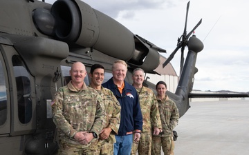 Karl Mecklenburg visits Wyoming Army National Guard armories