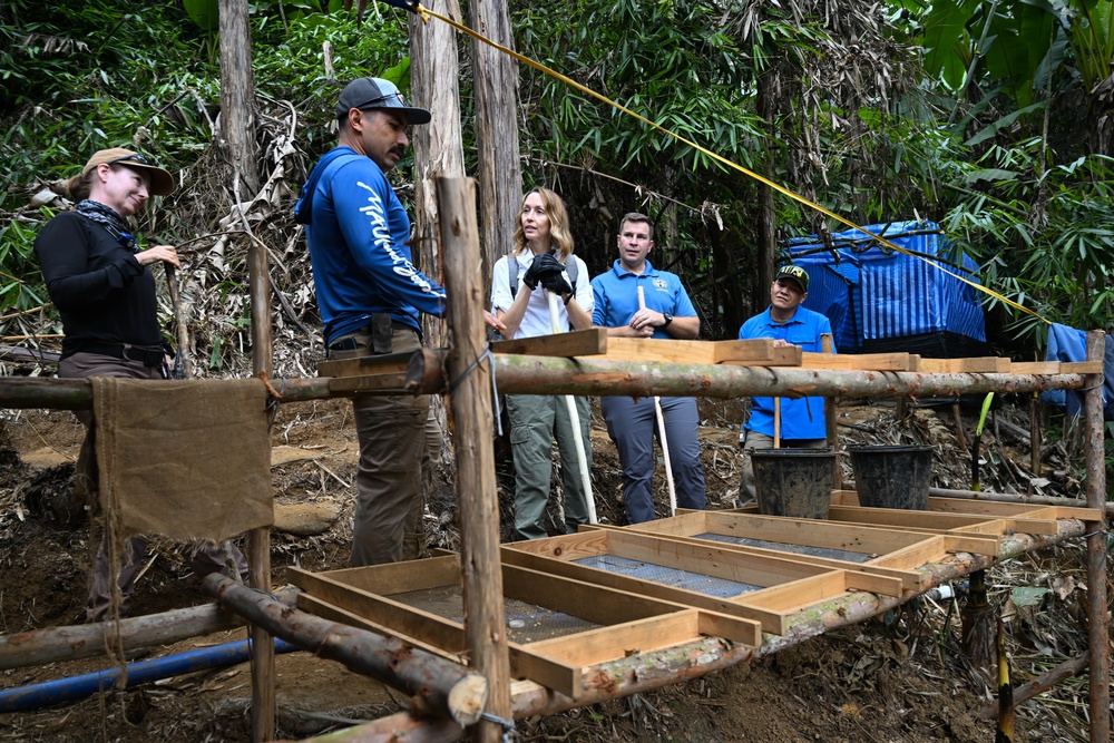 DPAA, VNOSMP, and US Embassy officials visit recovery site