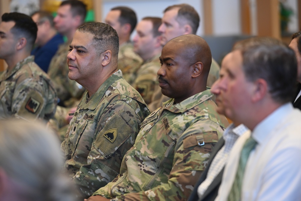 Col. Benjamin P. Currier promotion ceremony