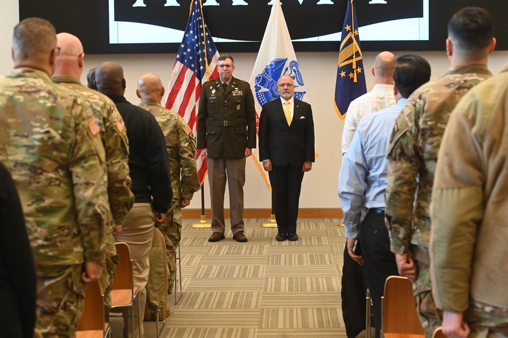 Col. Benjamin P. Currier promotion ceremony