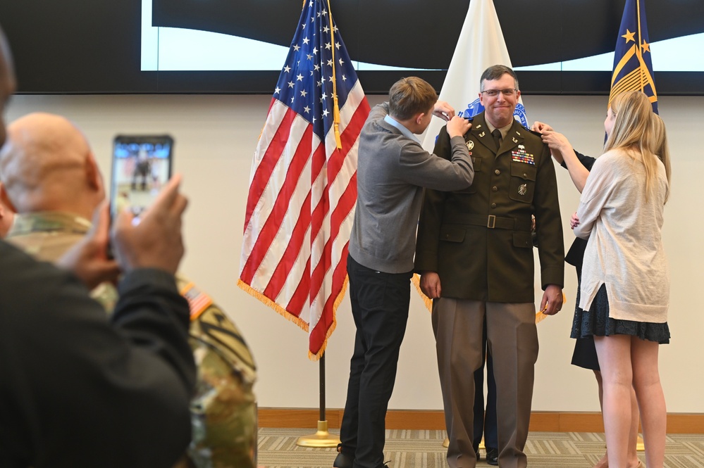 Col. Benjamin P. Currier promotion ceremony