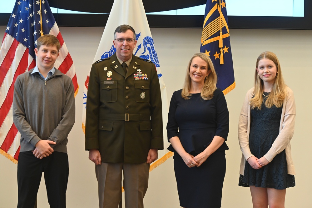 Col. Benjamin P. Currier promotion ceremony