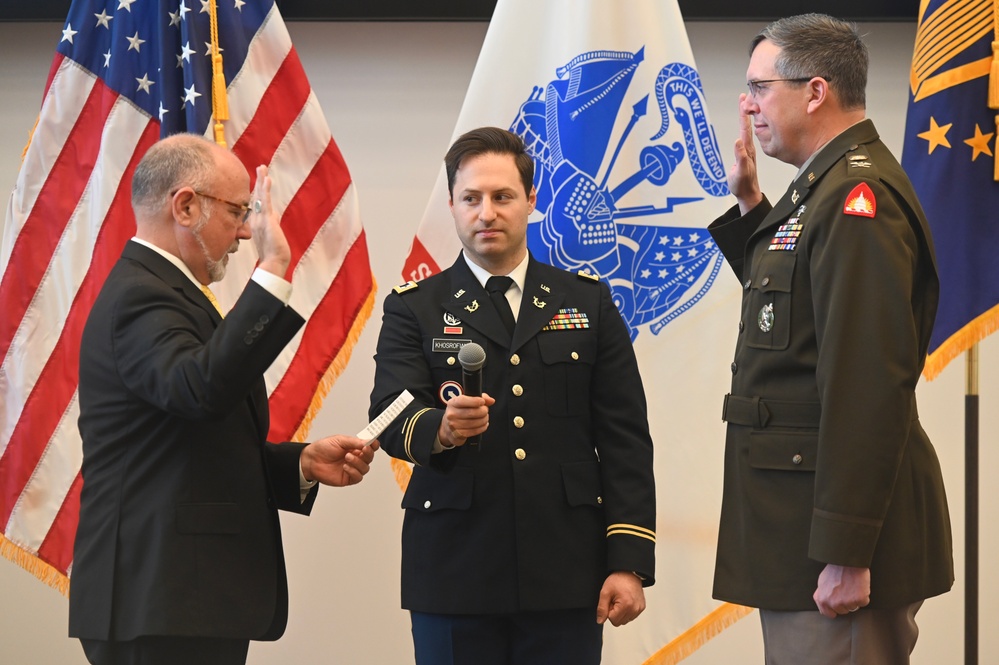 Col. Benjamin P. Currier promotion ceremony