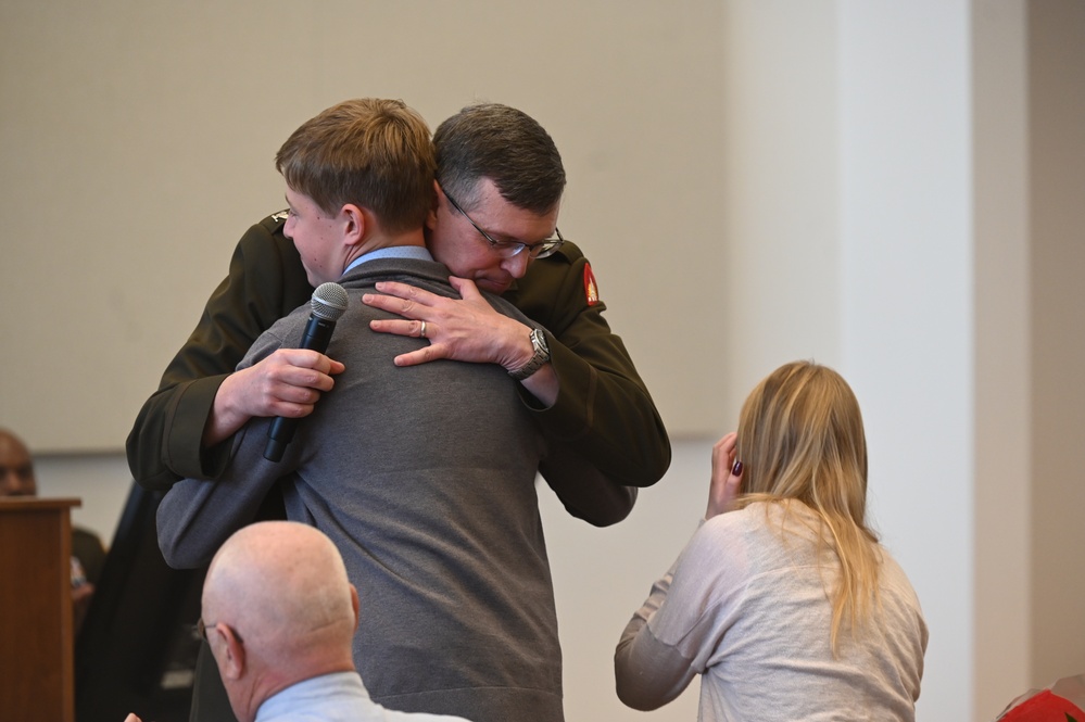 Col. Benjamin P. Currier promotion ceremony