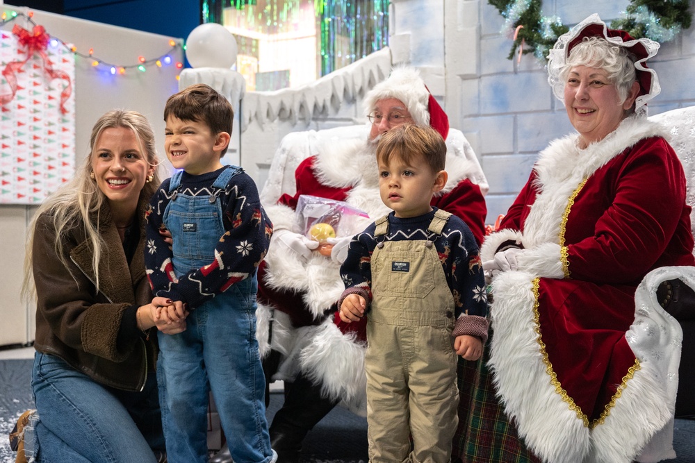 Jingle Bells, Twinkling Lights, Holiday Smiles: Team McChord lights the tree!