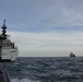 Coast Guard Cutters Bertholf and Healy conduct joint operations near Unimak Pass, Alaska