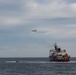 Coast Guard Cutters Bertholf and Healy conduct joint operations near Unimak Pass, Alaska