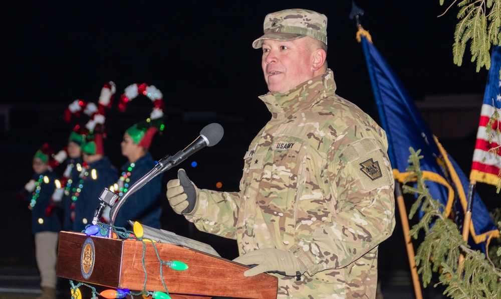 Fort Indiantown Gap hosts annual tree lighting ceremony