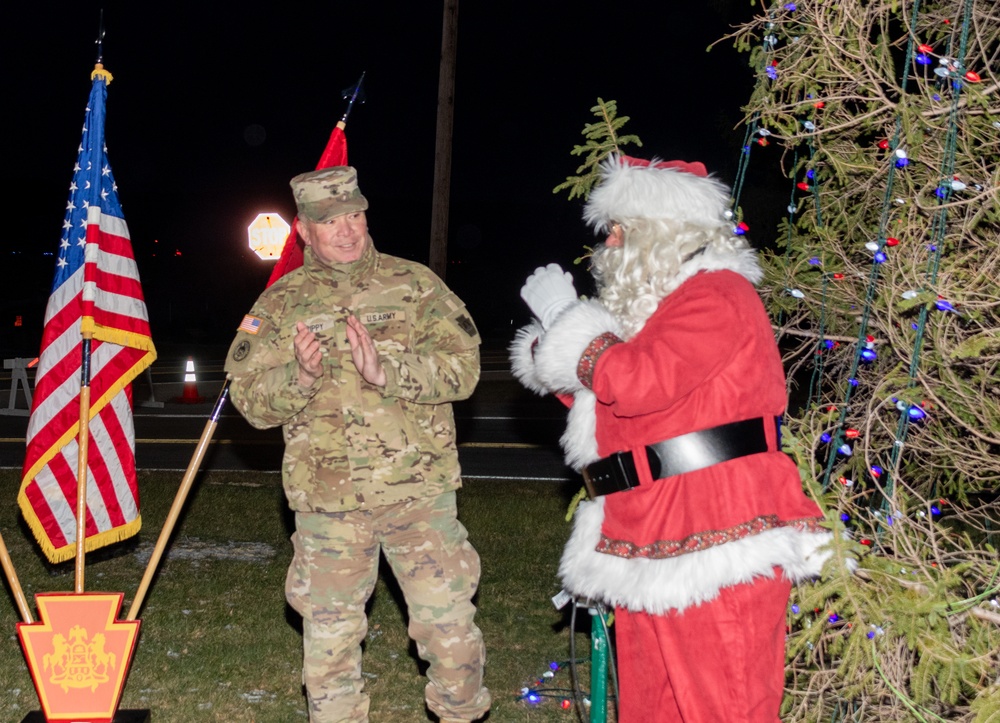 Fort Indiantown Gap hosts annual tree lighting ceremony