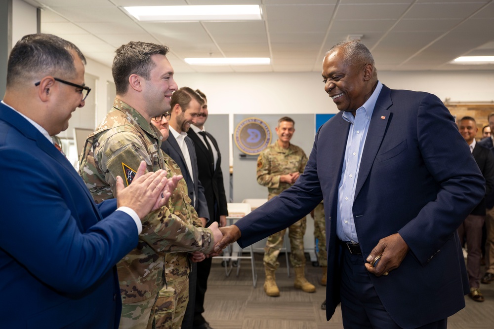 SD Visits Defense Innovation Unit Headquarters