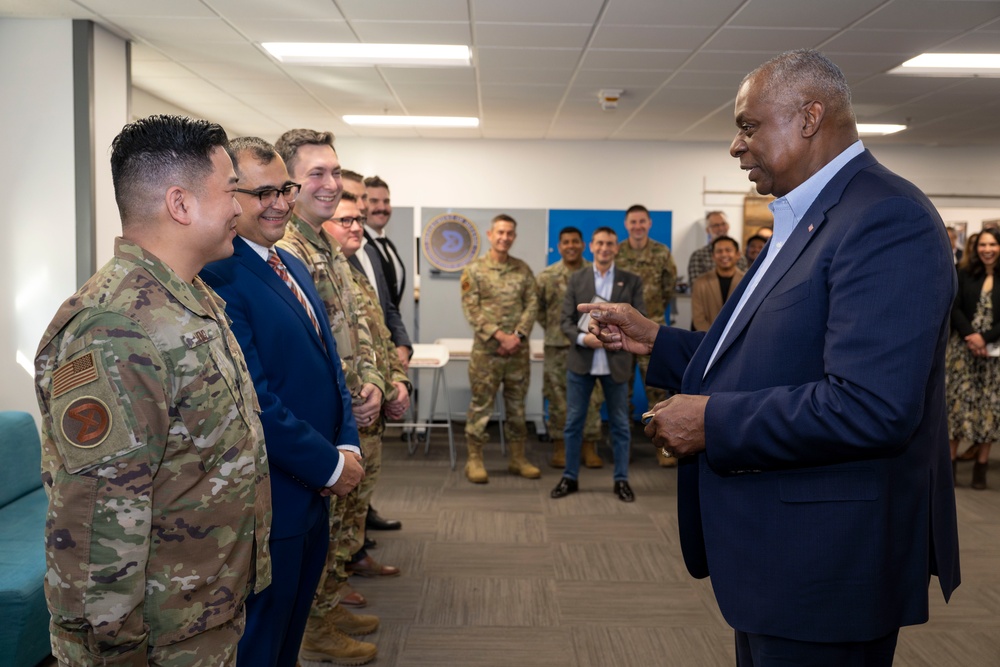 SD Visits Defense Innovation Unit Headquarters