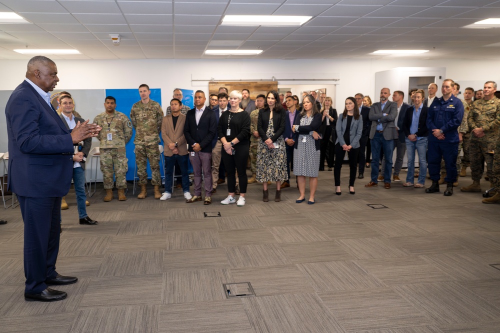 SD Visits Defense Innovation Unit Headquarters