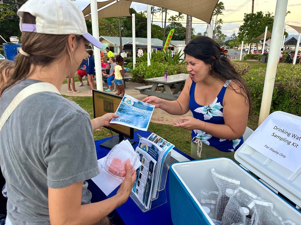 NCTF-RH Hosts Kapilina Water Booth