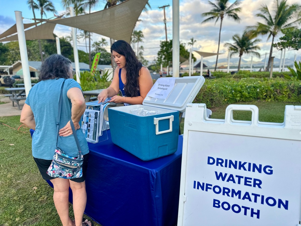 NCTF-RH Hosts Kapilina Water Booth