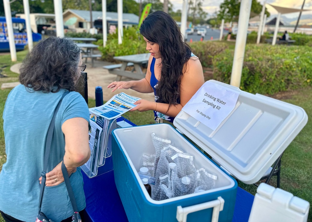 NCTF-RH Hosts Kapilina Water Booth