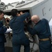 Abraham Lincoln conducts a NATO launcher download