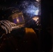 USS Ronald Reagan (CVN 76) Sailors practice welding