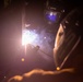 USS Ronald Reagan (CVN 76) Sailors practice welding