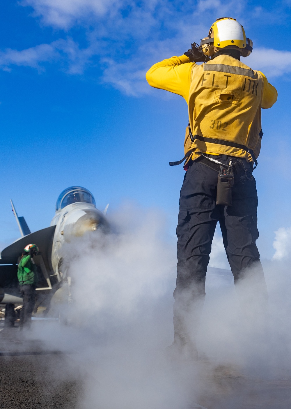 Abraham Lincoln conducts flight operations
