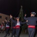 U.S. Soldiers, along with NATO Multinational Battlegroup Members, Participate in a Christmas Tree Lighting Event in Bulgaria