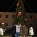 U.S. Soldiers, along with NATO Multinational Battlegroup Members, Participate in a Christmas Tree Lighting Event in Bulgaria