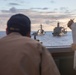 USS Spruance and USS Michael Murphy conduct replenishment-at-sea with USNS Henry J. Kaiser