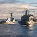 USS Michael Murphy conducts replenishment-at-sea with USNS Henry J. Kaiser