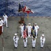 Abraham Lincoln conducts a Pearl Harbor remembrance ceremony