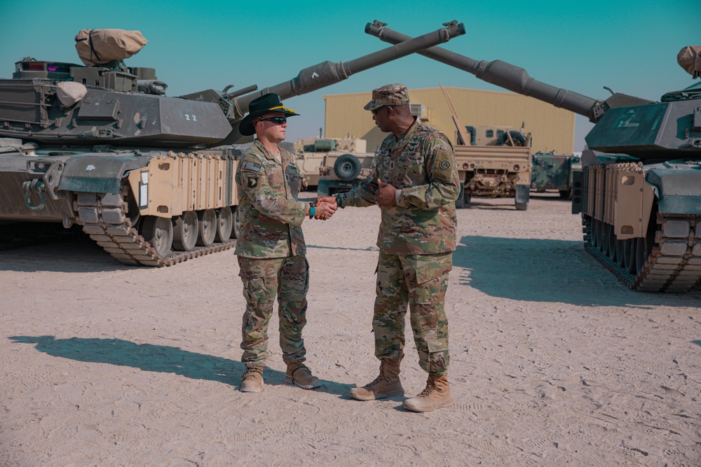 Brothers-in-law Re-enlistment Ceremony