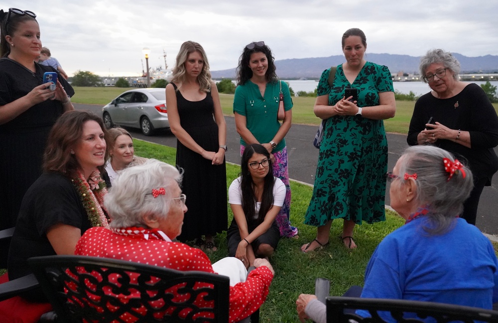 Rosie the Riveters Visit Pearl Harbor