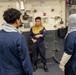 Sailors Conduct a General Quarters Drill