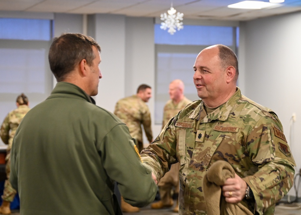 104th Fighter Wing promotes Marchessault to Lieutenant Colonel