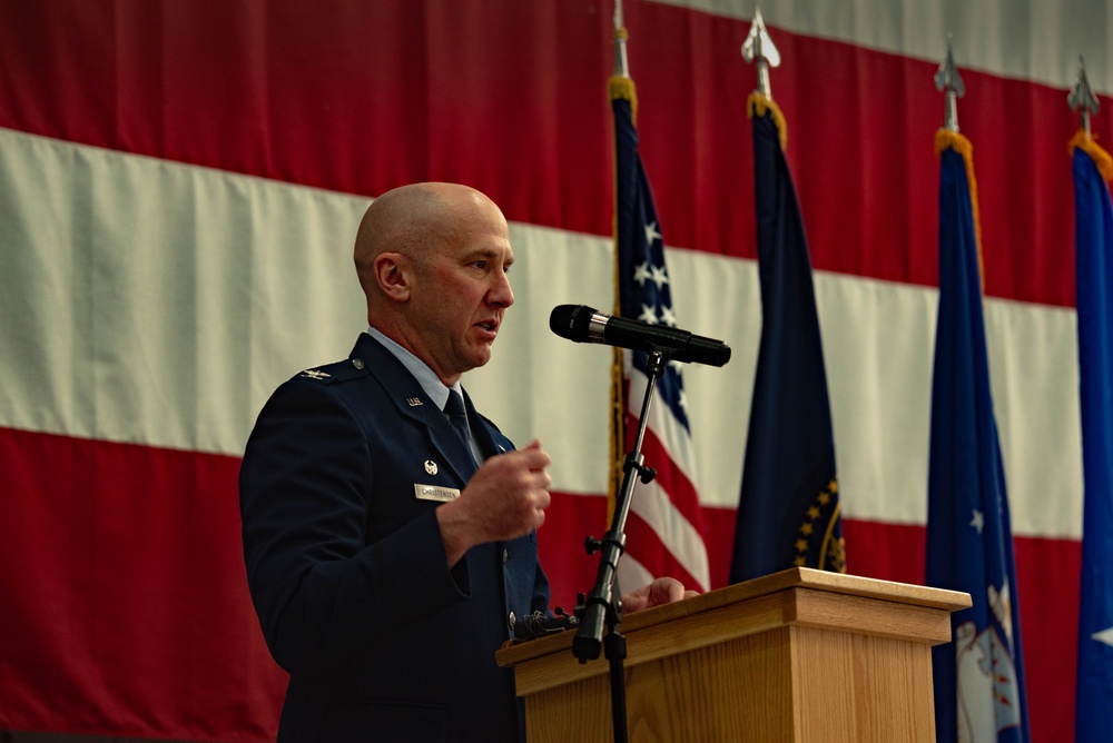 142nd Wing Welcomes New Commander