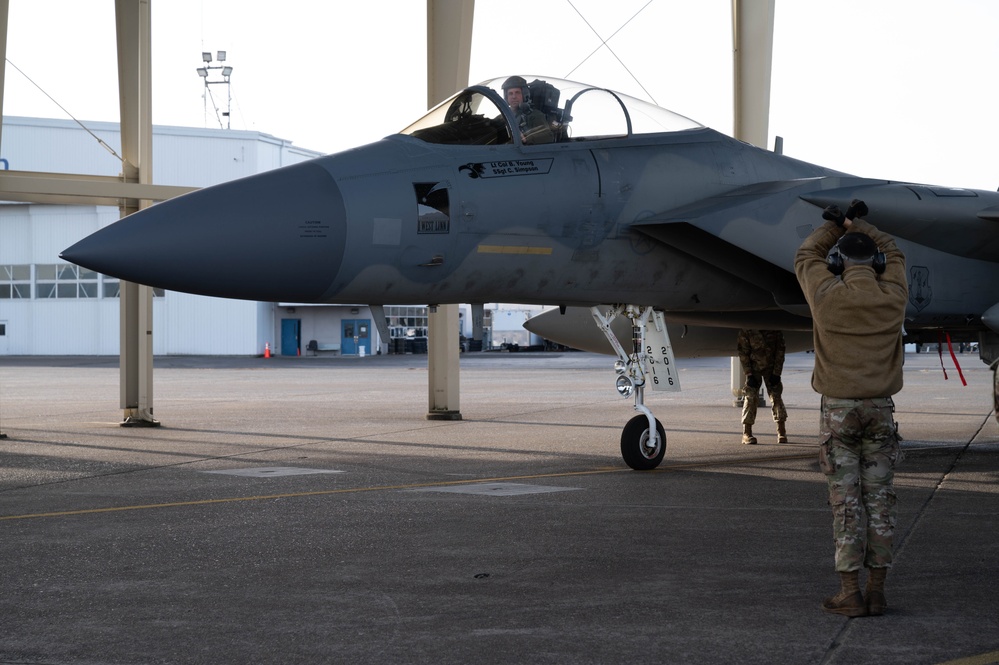 142nd Wing Commander's Fini Flight