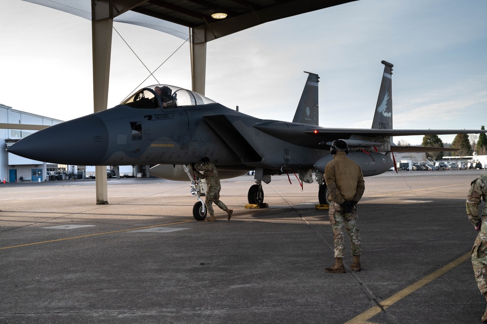 142nd Wing Commander's Fini Flight