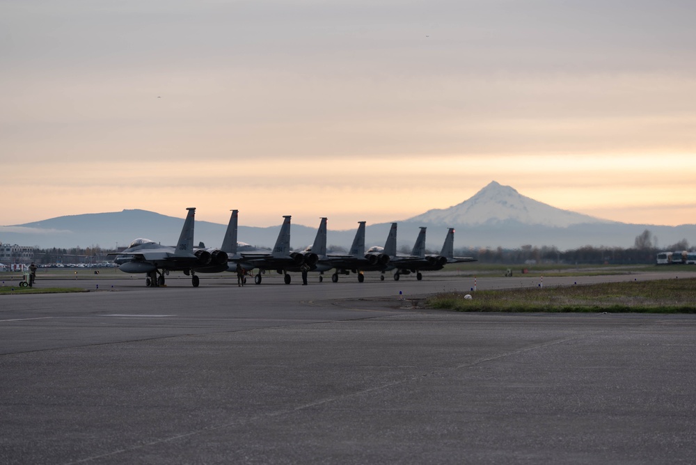 142nd Wing Commander's Fini Flight