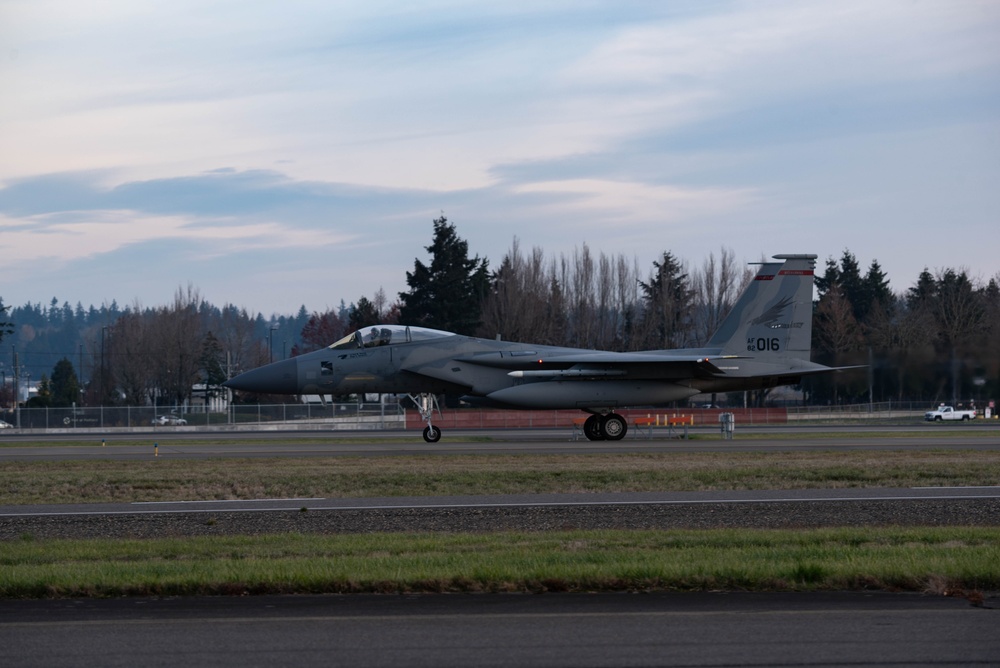 142nd Wing Commander's Fini Flight