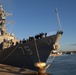USS Oscar Austin Conducts Berth Shift