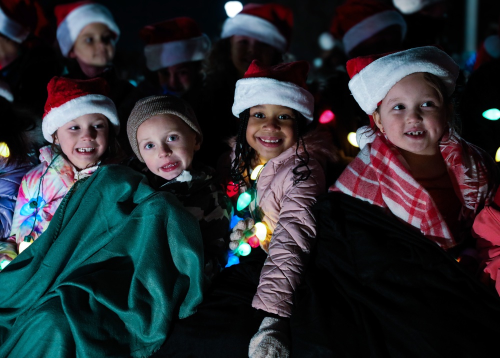 Fort Campbell 2024 Christmas Tree Lighting Ceremony