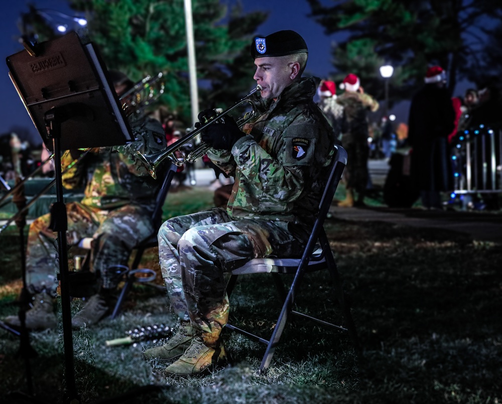 Fort Campbell 2024 Christmas Tree Lighting Ceremony