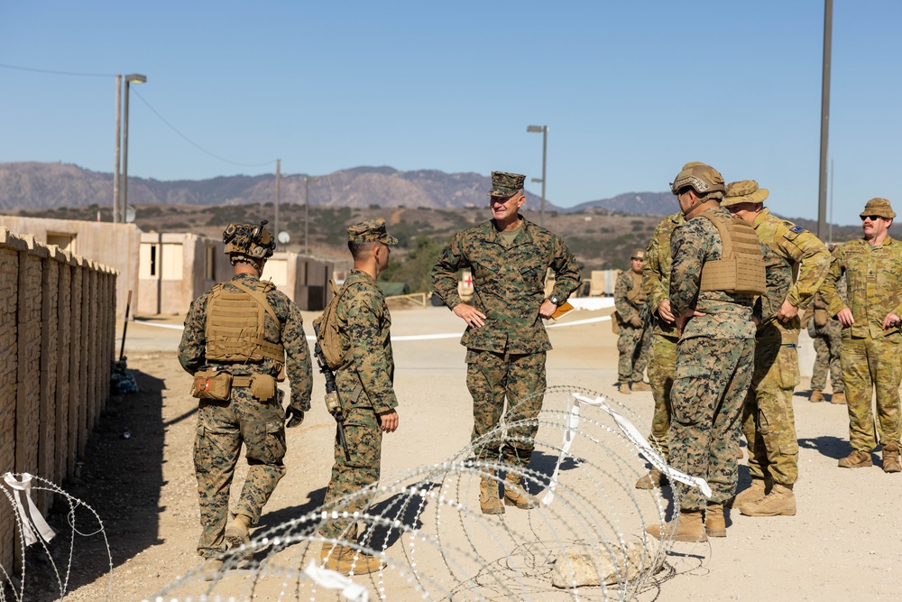 Division commanding general observes military assisted departure as part of Steel Knight 24