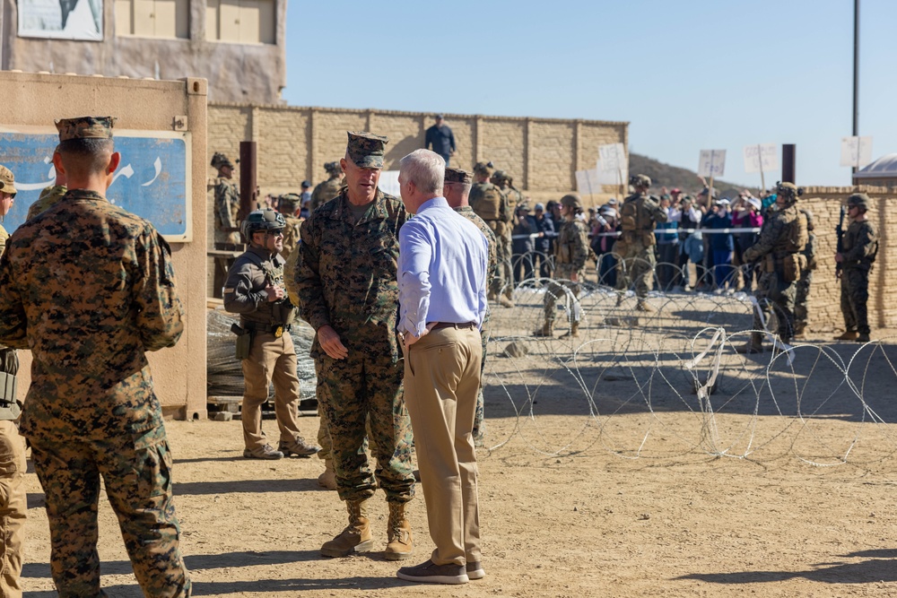 Division commanding general observes military assisted departure as part of Steel Knight 24