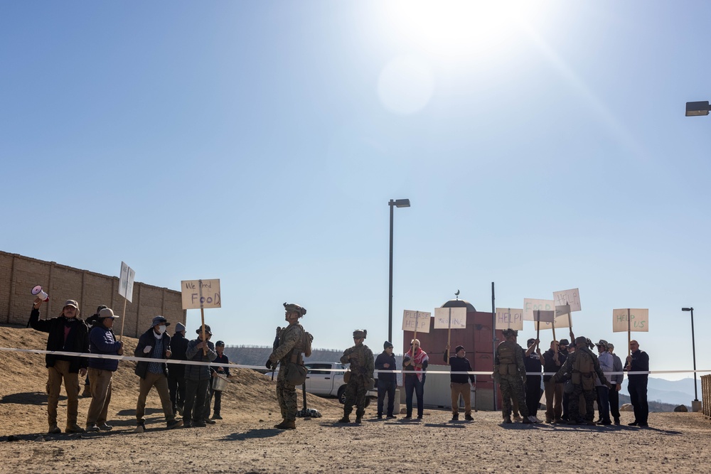 2nd Bn., 1st Marines conducts military assisted departure as part of Steel Knight 24