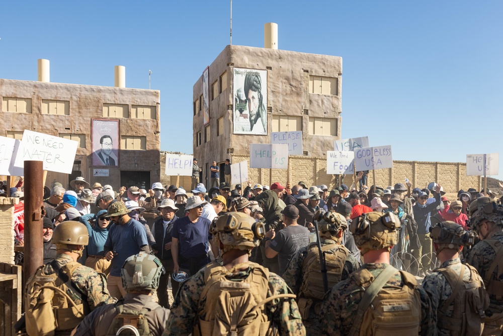 2nd Bn., 1st Marines conducts military assisted departure as part of Steel Knight 24