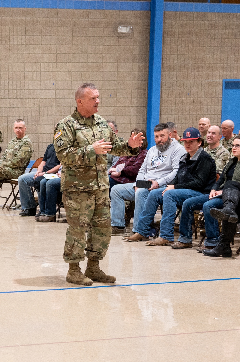 Incoming Land Component Commander Remarks